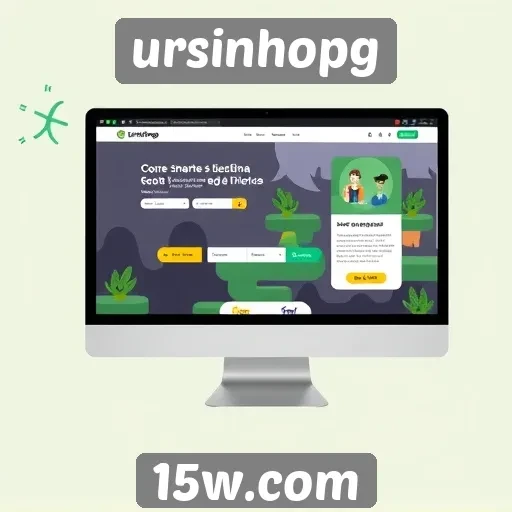 Resumo das principais funcionalidades do site ursinhopg
